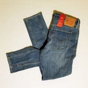 NEW Levi's 711 Distressed Light Slim Skinny Jeans